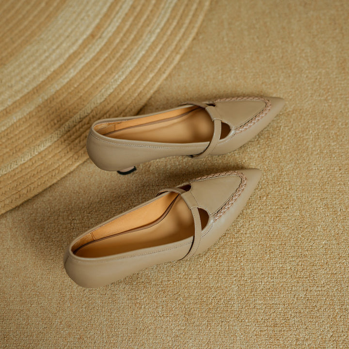 Orel Genuine Leather Heels