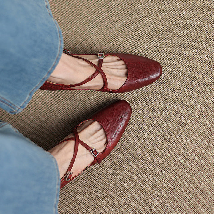 Orrel Genuine Leather Heels
