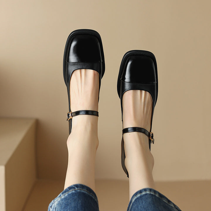 Erel Genuine Leather Heels