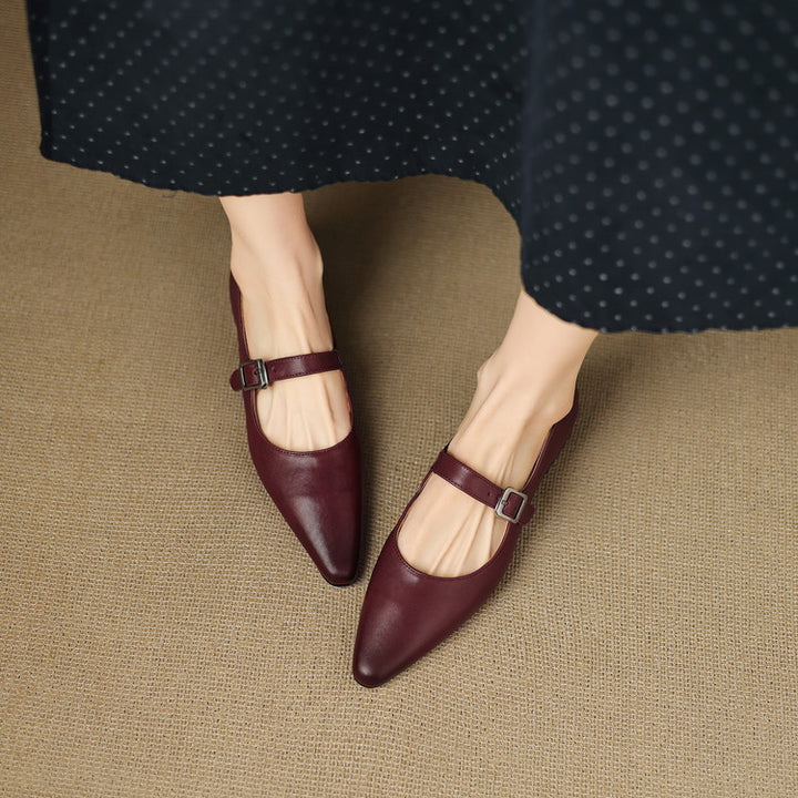 Orya Genuine Leather Heels