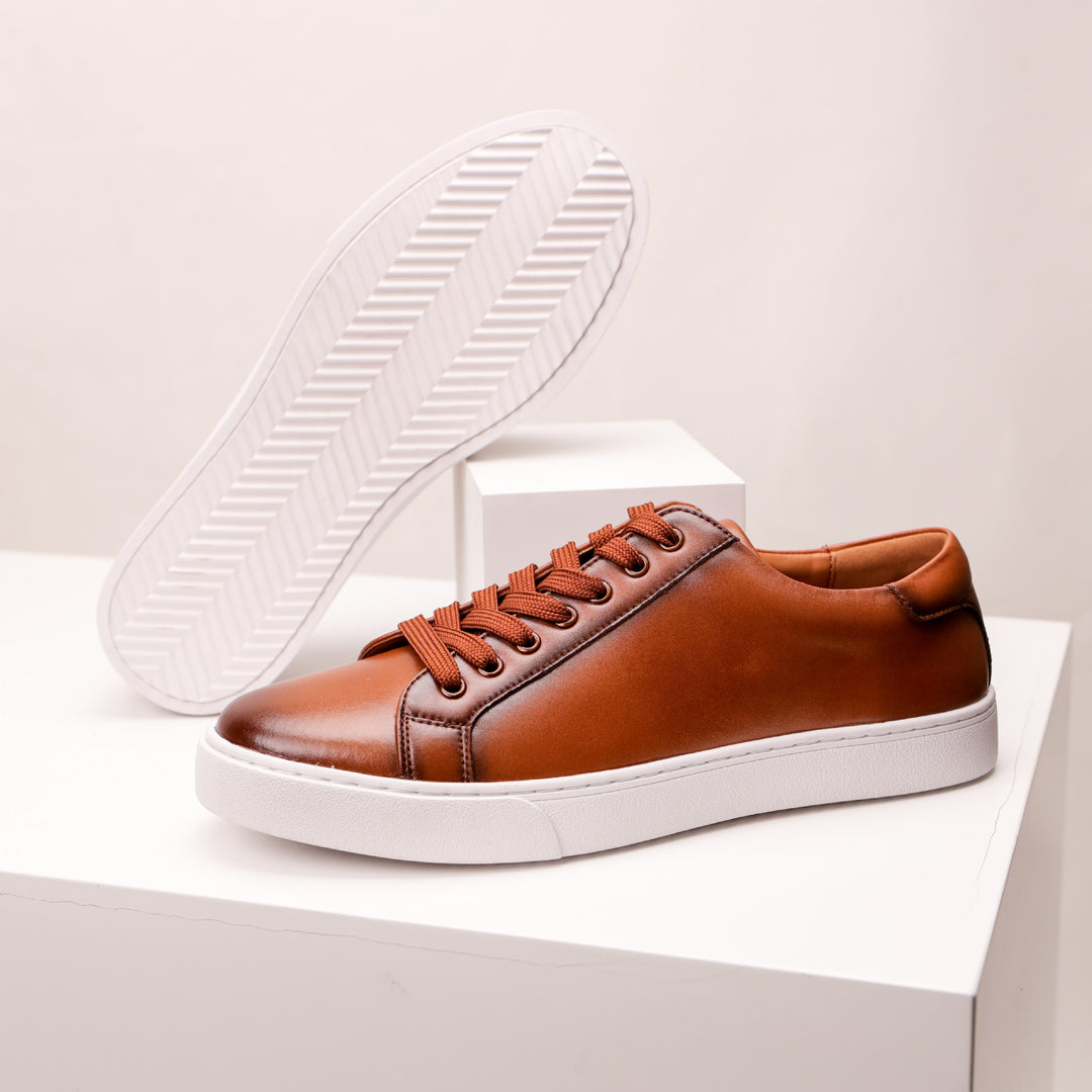Valor Genuine Leather Sneakers