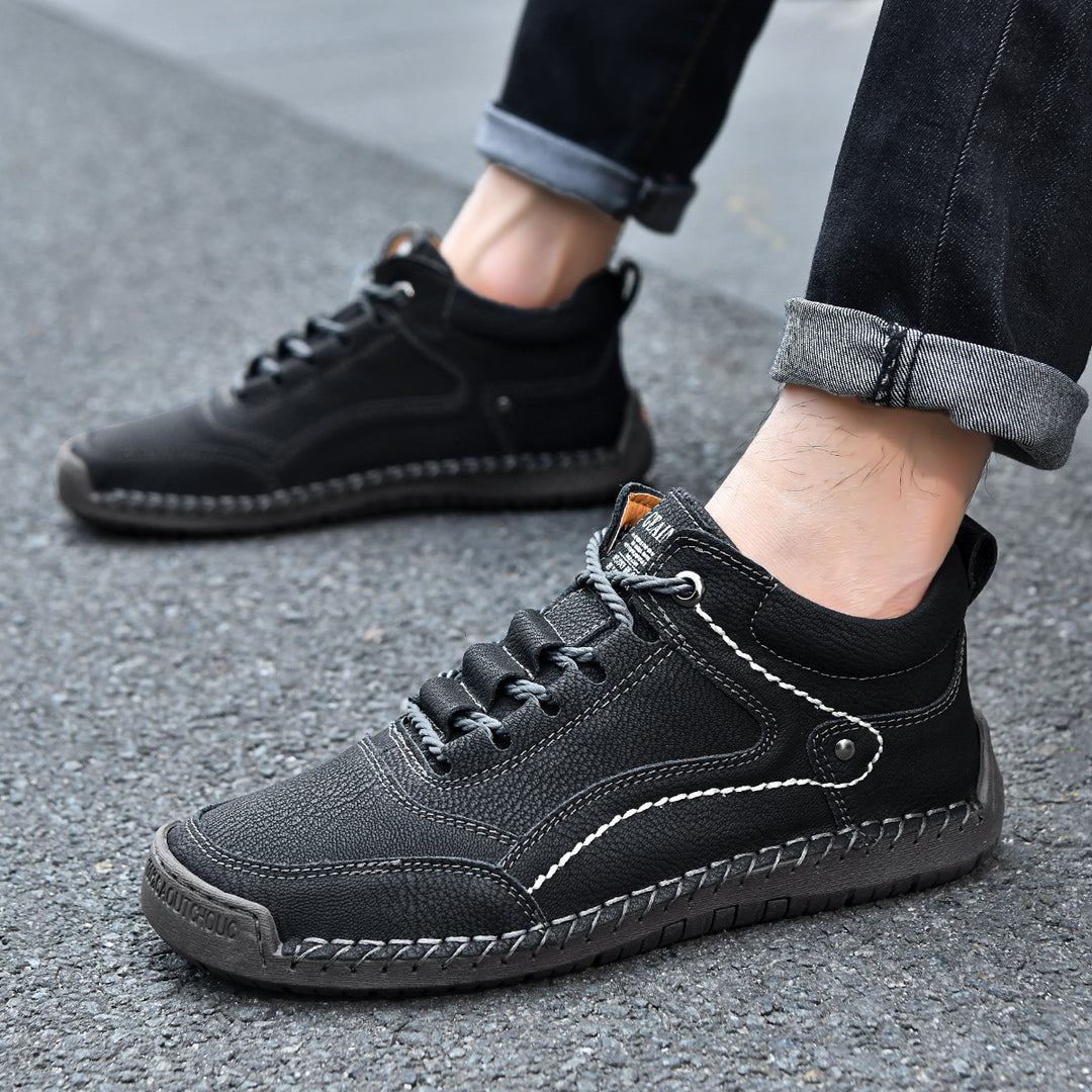 Calyx Genuine Leather Lace Up Shoes