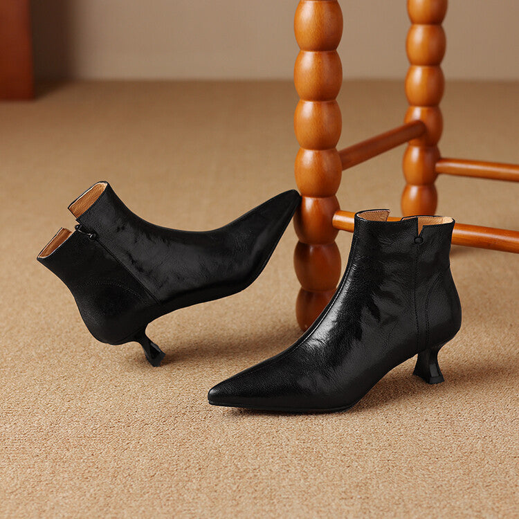 Klyra Genuine Leather Boots