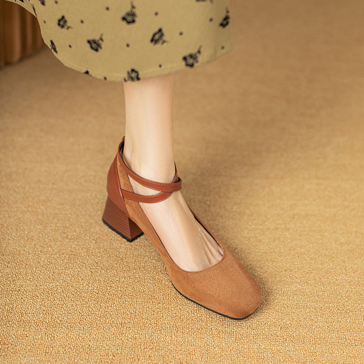 Avira Suede Heels