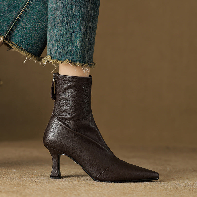 Alyn Genuine Leather Boots