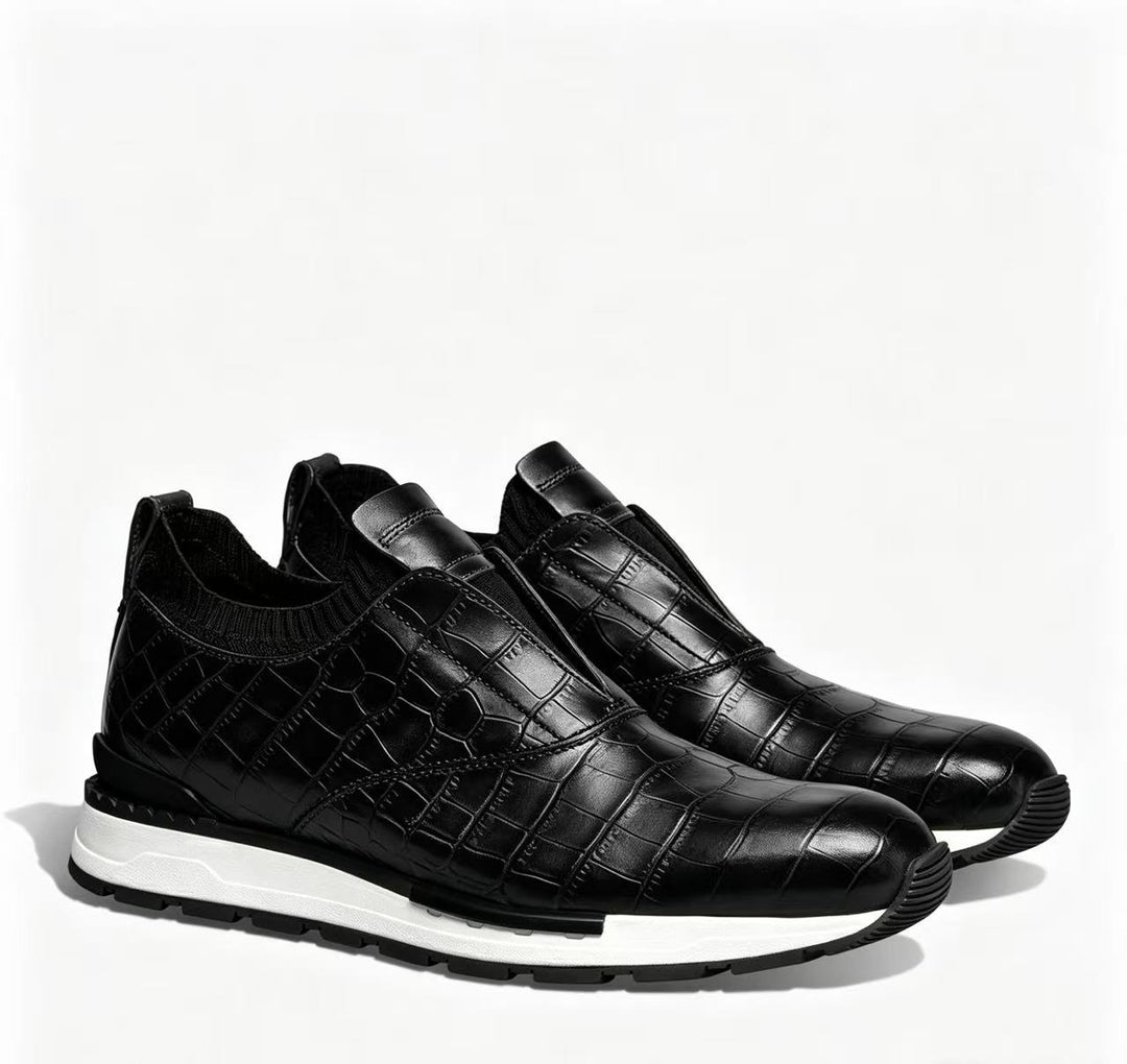 Darcel Genuine Leather Slip-On Sneakers