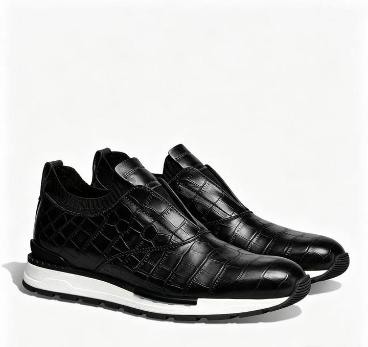 Darcel Genuine Leather Slip-On Sneakers