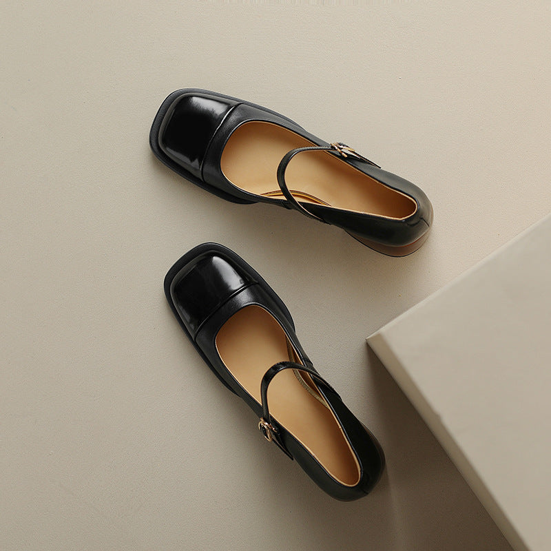 Erel Genuine Leather Heels