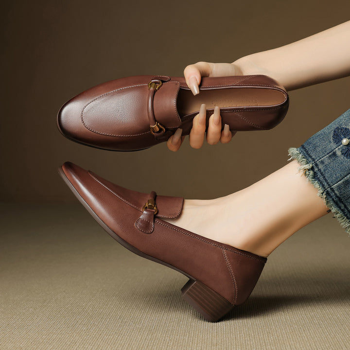 Sera Genuine Leather Loafers