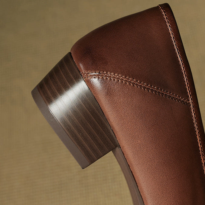 Sera Genuine Leather Loafers