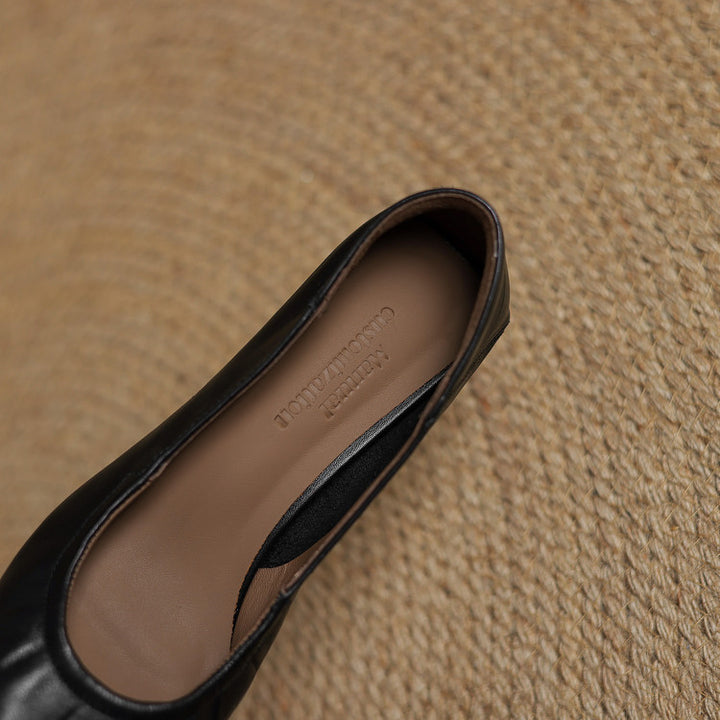 Liora Genuine Leather Heels