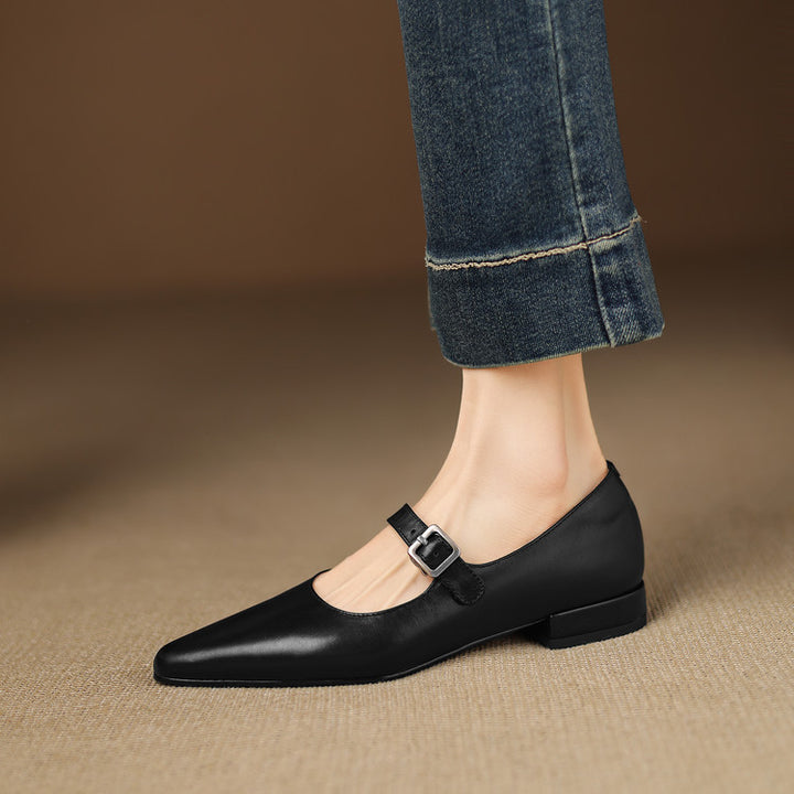 Orya Genuine Leather Heels
