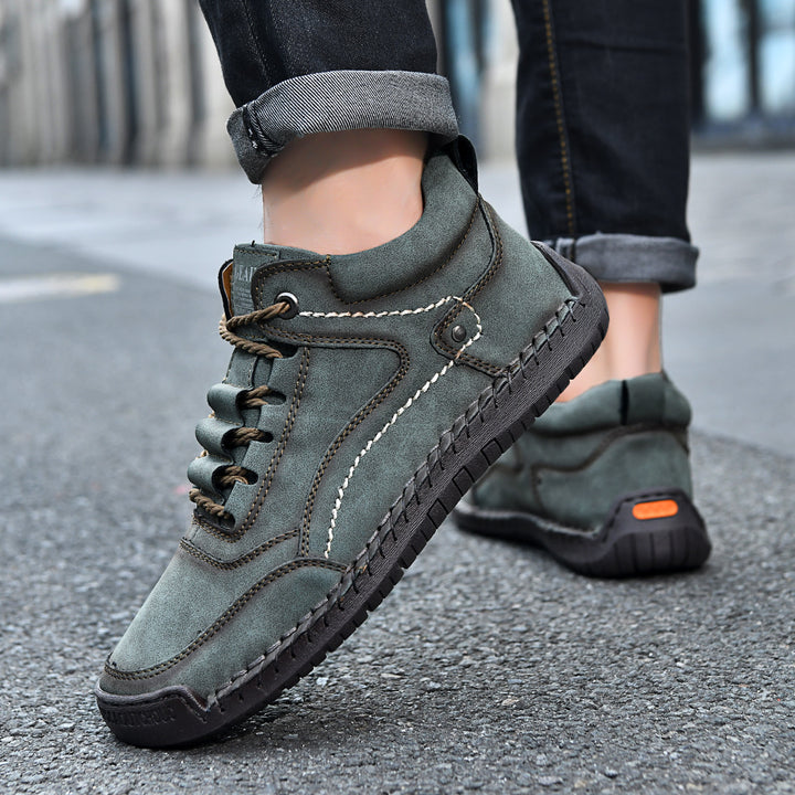 Calyx Genuine Leather Lace Up Shoes