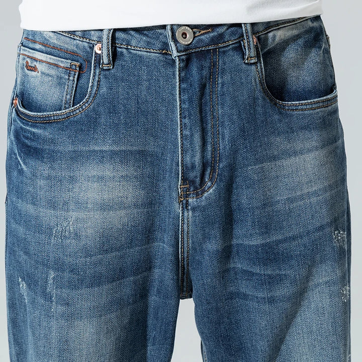 Rugged Stone Washed Jeans