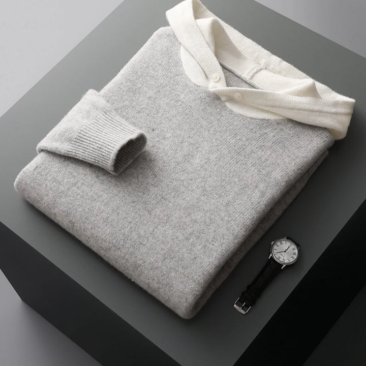 Zenith 100% Cashmere Hoodie