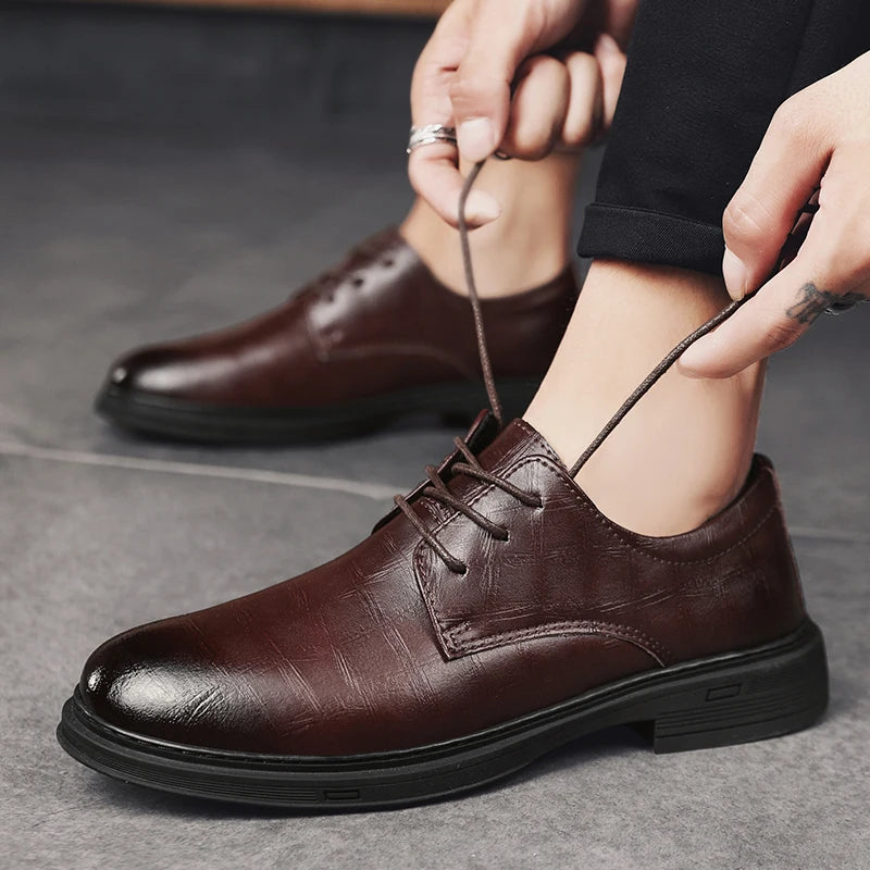 Monarch Genuine Leather Oxfords