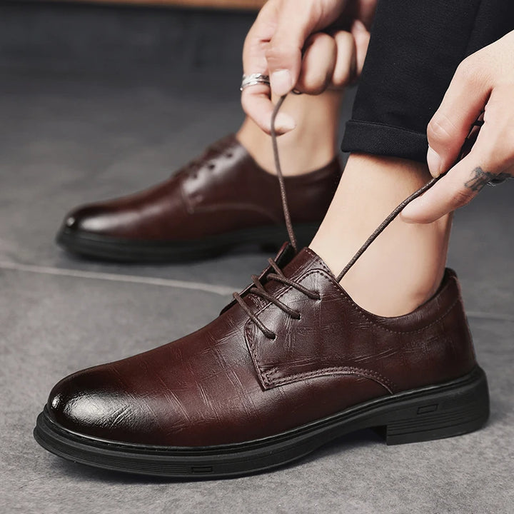 Monarch Genuine Leather Oxfords