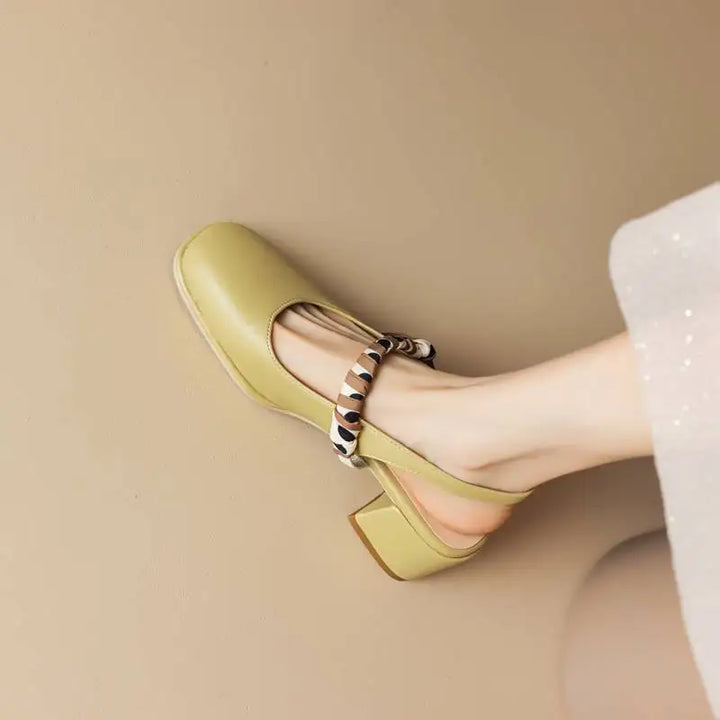 Macy Block Heels