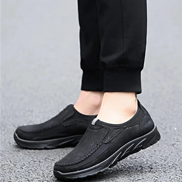 Senza Leather Loafers