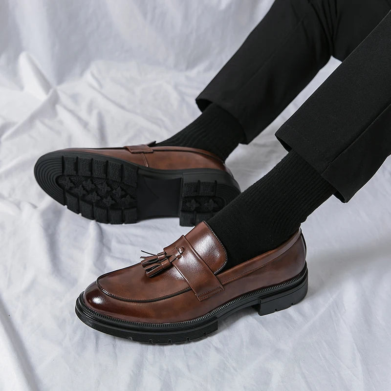 Cruz Genuine Leather Loafers