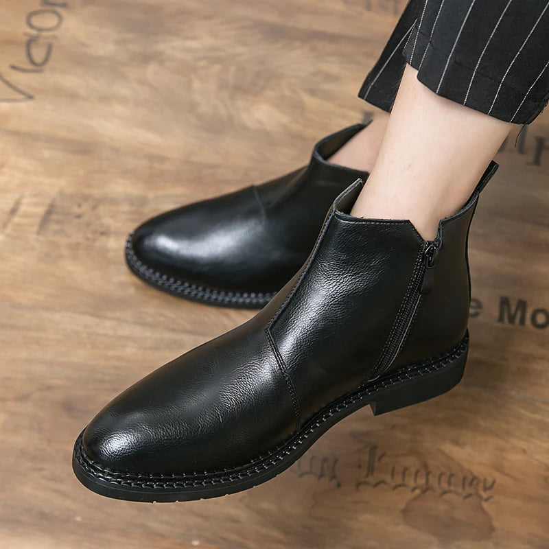 Rufus Genuine Leather Boots