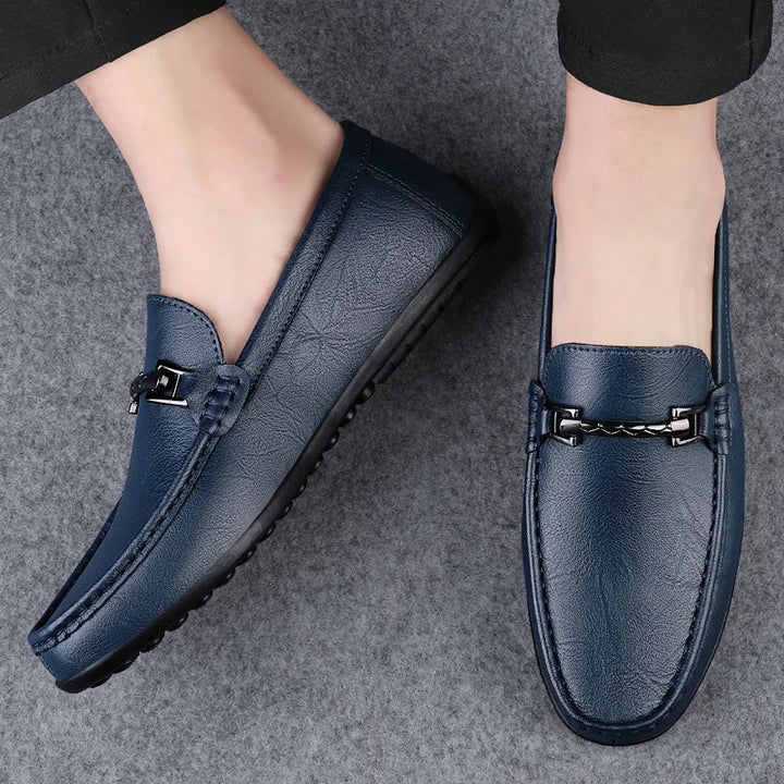 Rey Genuine Leather Loafers