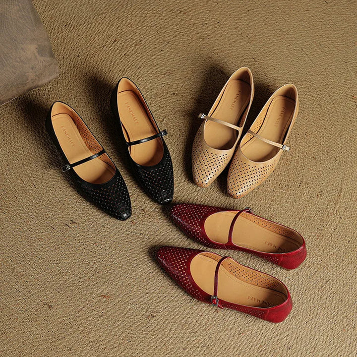 Kyla Genuine Leather Flats