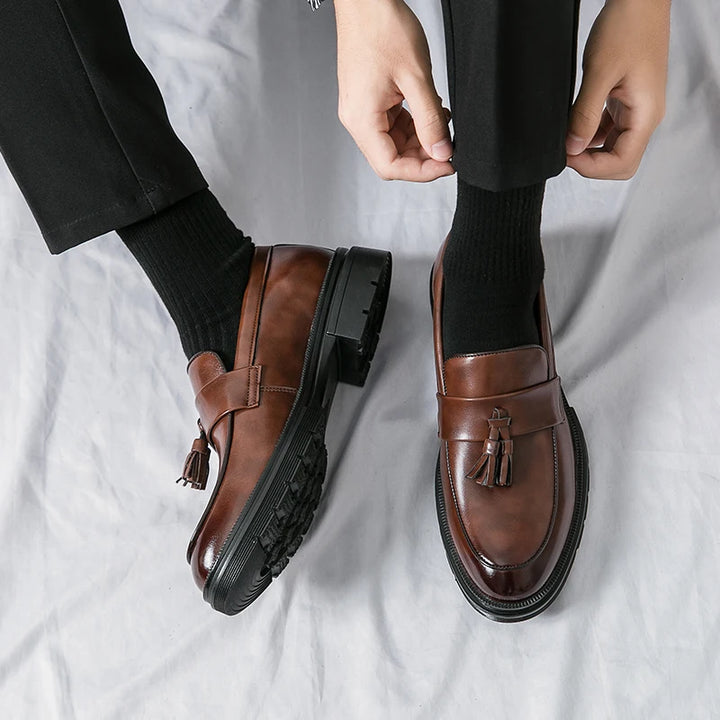 Cruz Genuine Leather Loafers