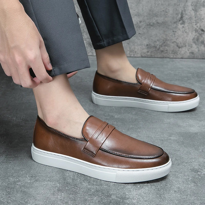 Reyes Genuine Leather Loafers