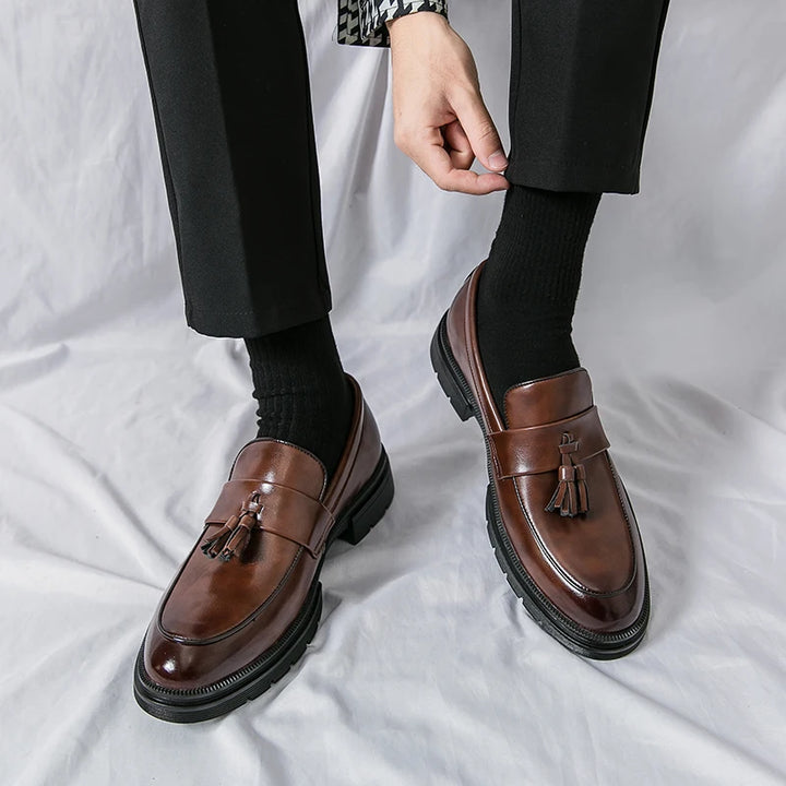 Cruz Genuine Leather Loafers