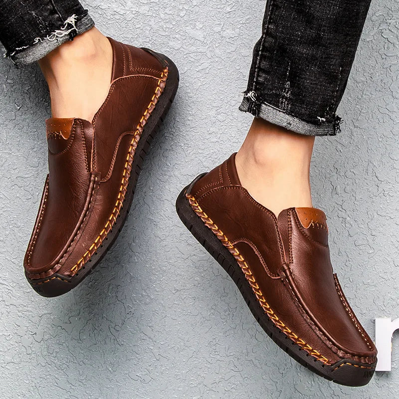 Caruso Genuine Leather Loafers