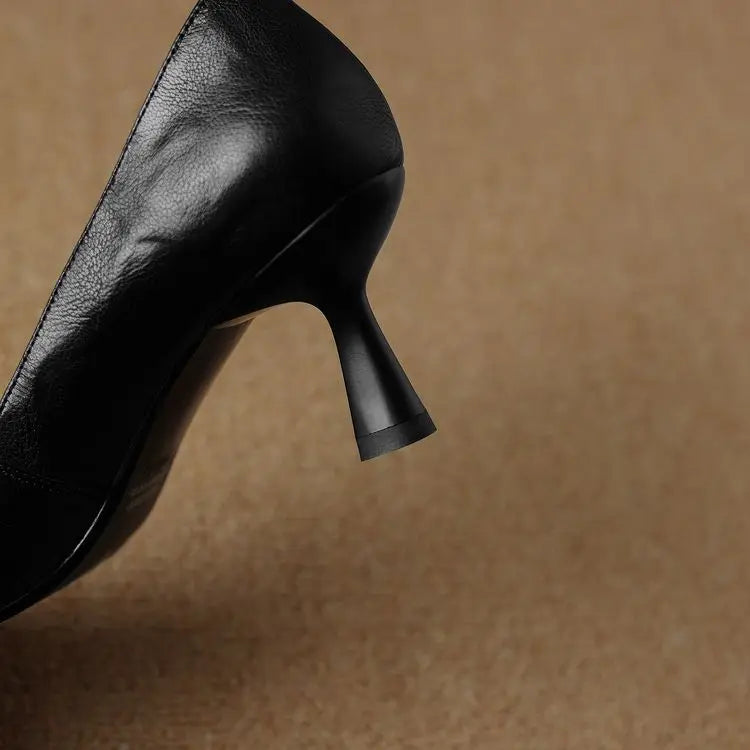Avero Genuine Leather Heels