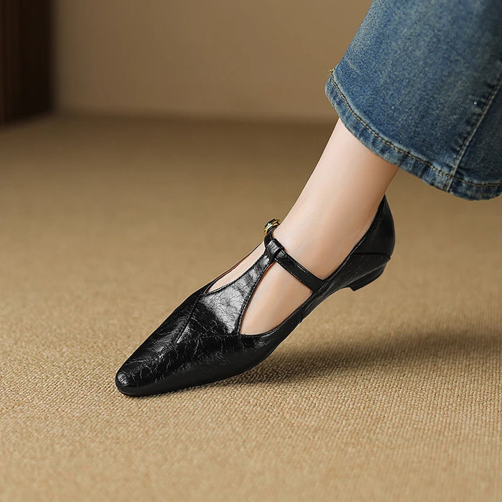 Ivra Genuine Leather Flats