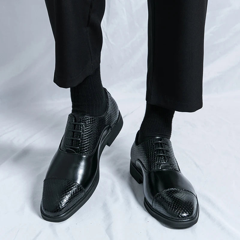 Slyther Genuine Leather Brogues