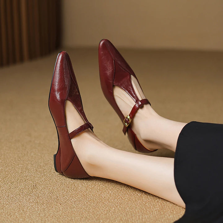 Ivra Genuine Leather Flats