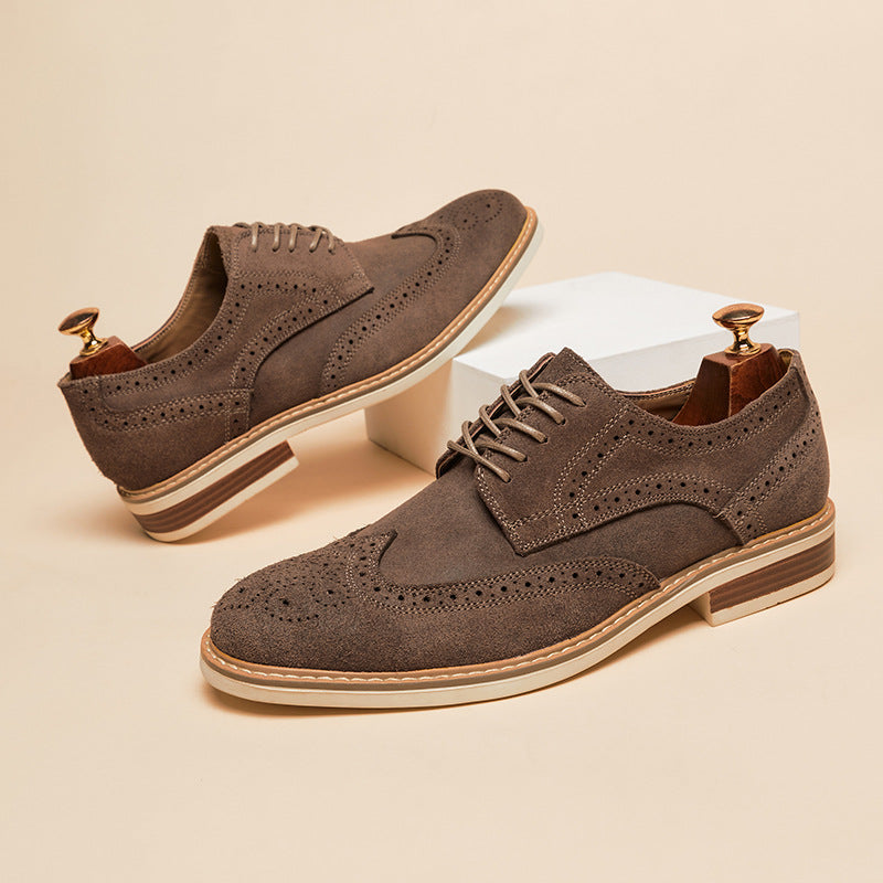 Zaviar Genuine Leather Shoes