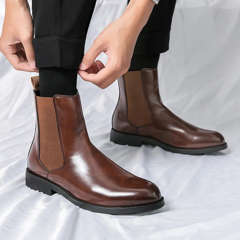 Stride Genuine Leather Boots