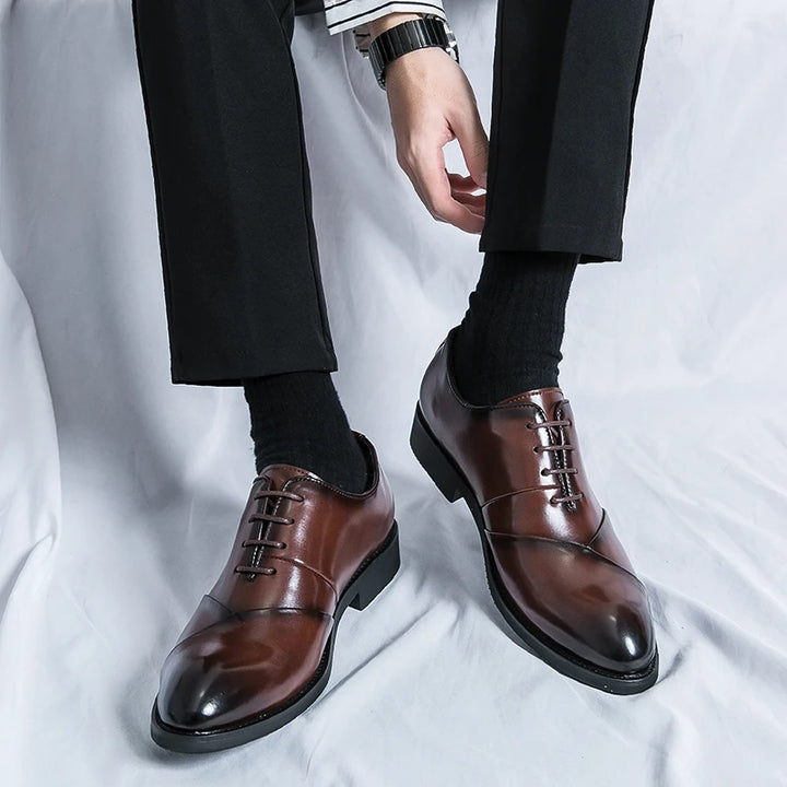 Zuave Leather Derby