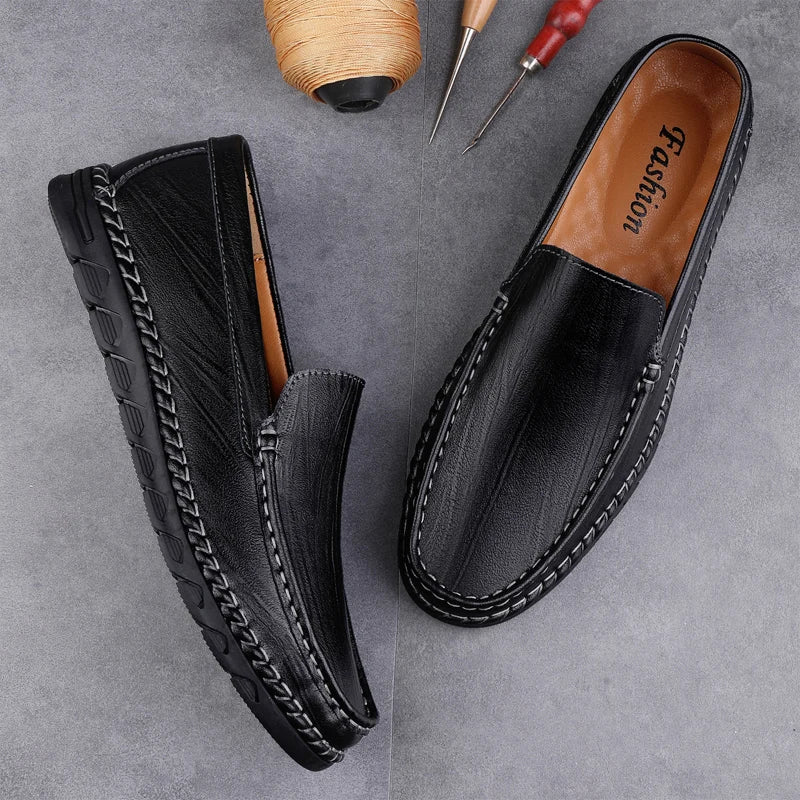 Renza Genuine Leather Loafers