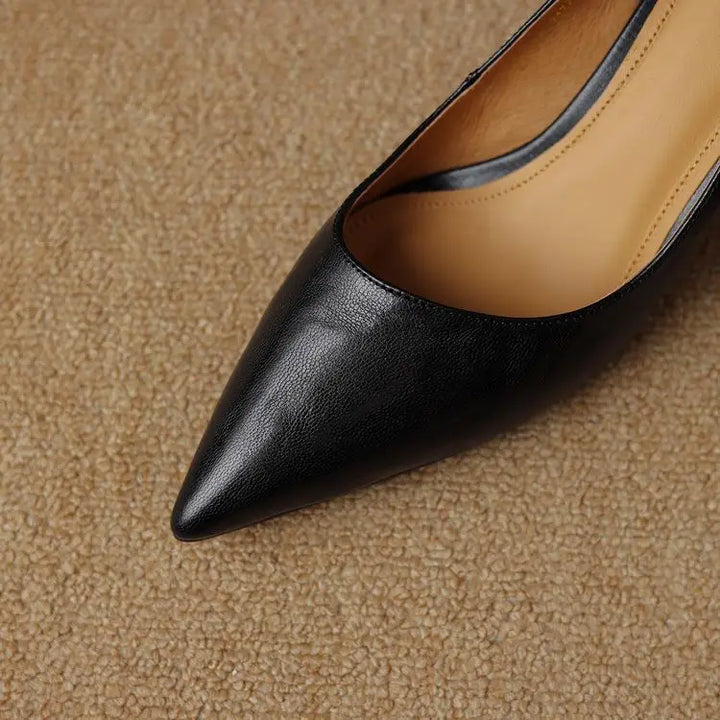 Avero Genuine Leather Heels