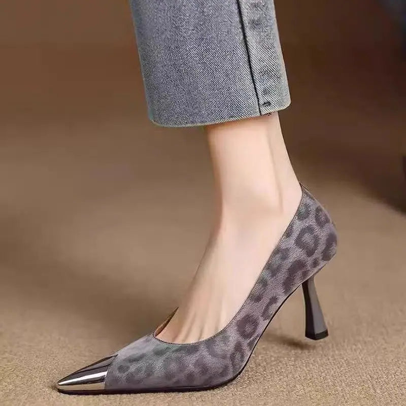 Livia Genuine Leather Heels
