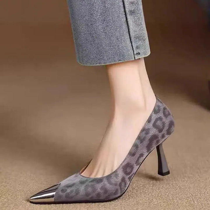 Livia Genuine Leather Heels