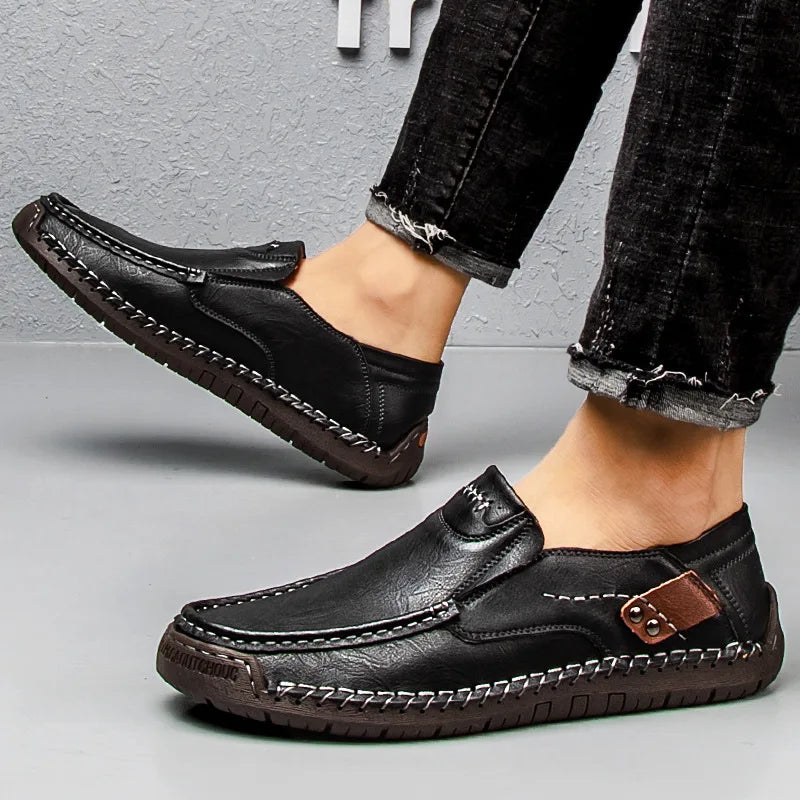 Caruso Genuine Leather Loafers