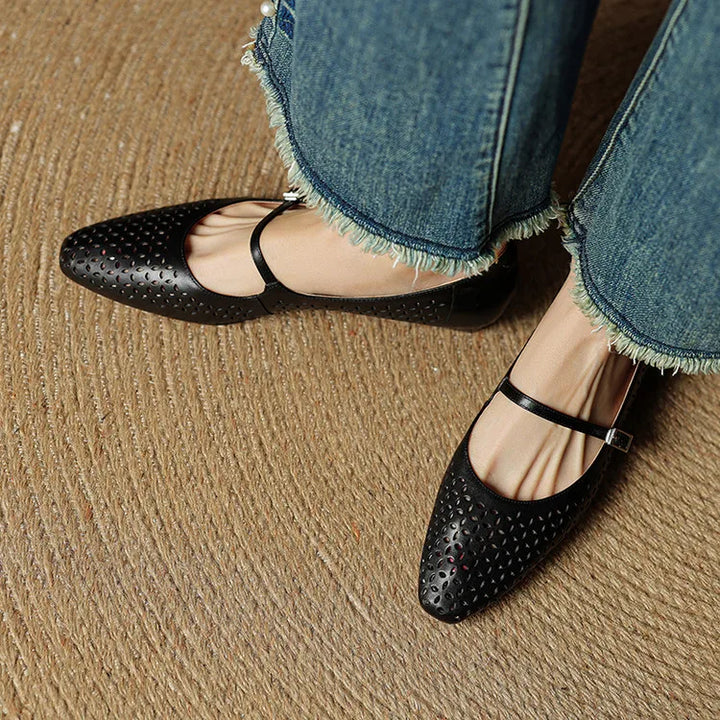 Kyla Genuine Leather Flats