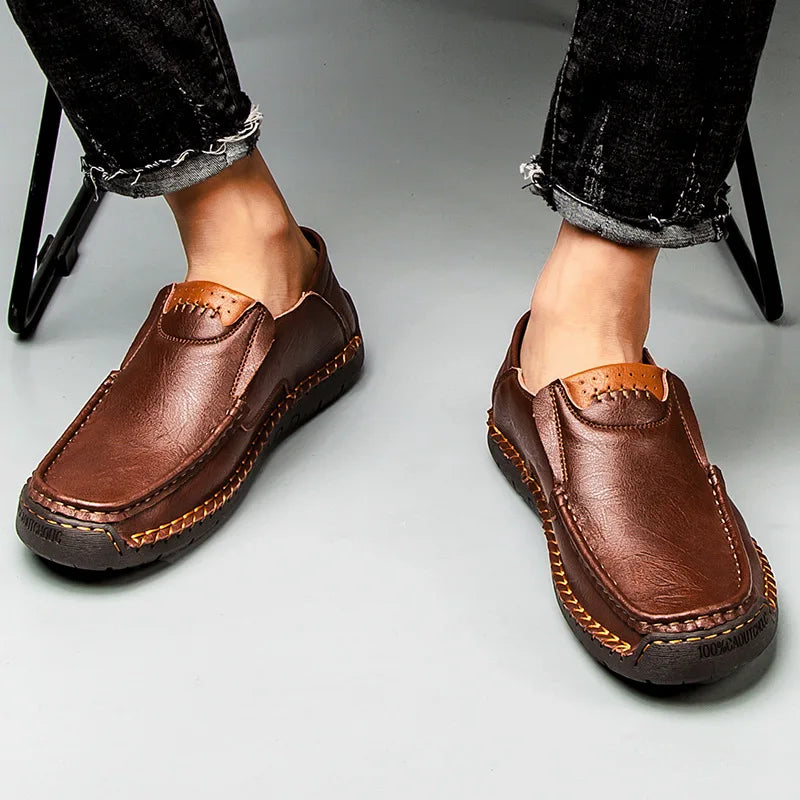 Caruso Genuine Leather Loafers