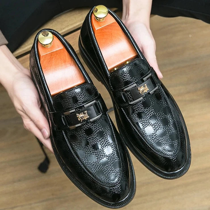 Pregiata Genuine Leather Loafers