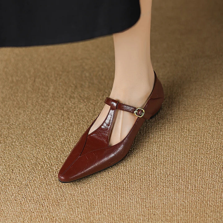 Ivra Genuine Leather Flats