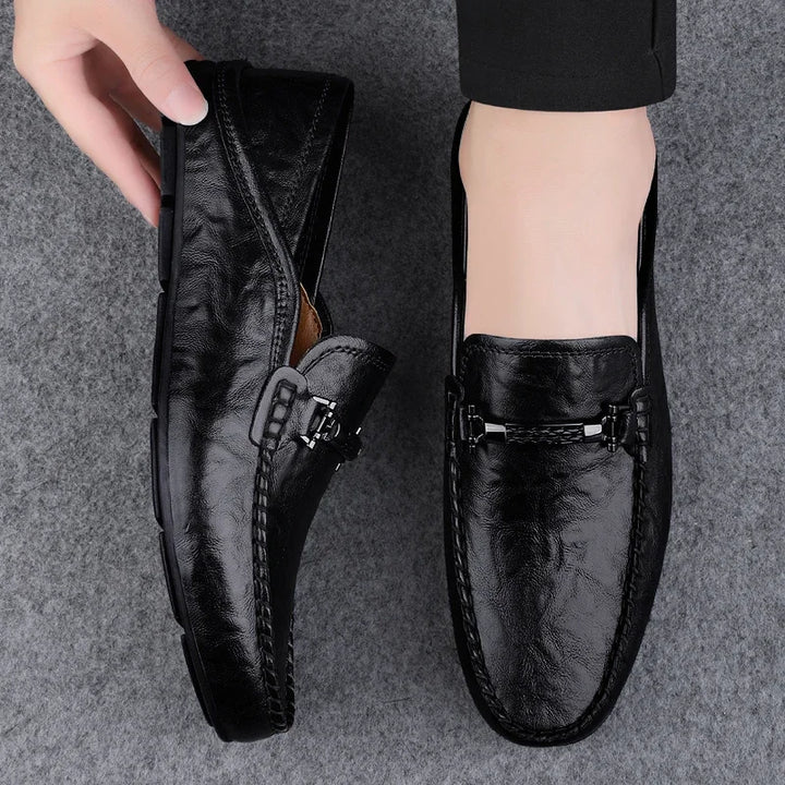 Kizar Leather Loafers