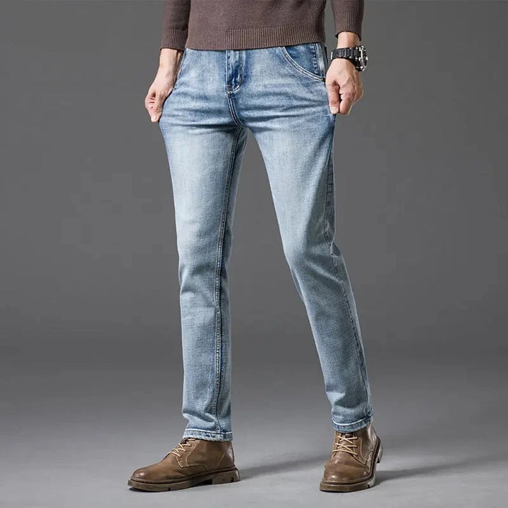 Classic Light Wash Jeans