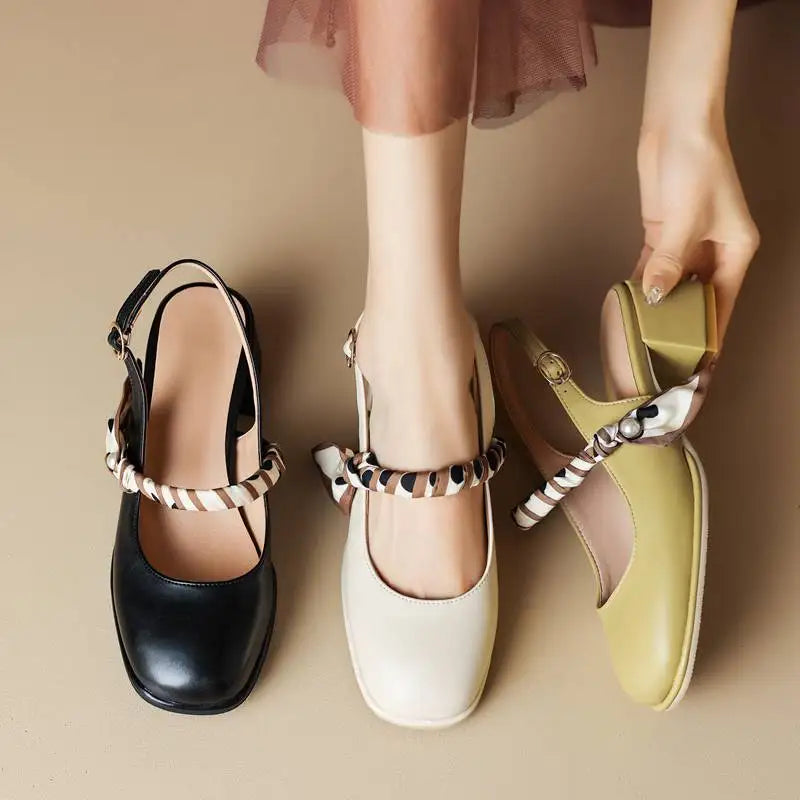 Macy Block Heels